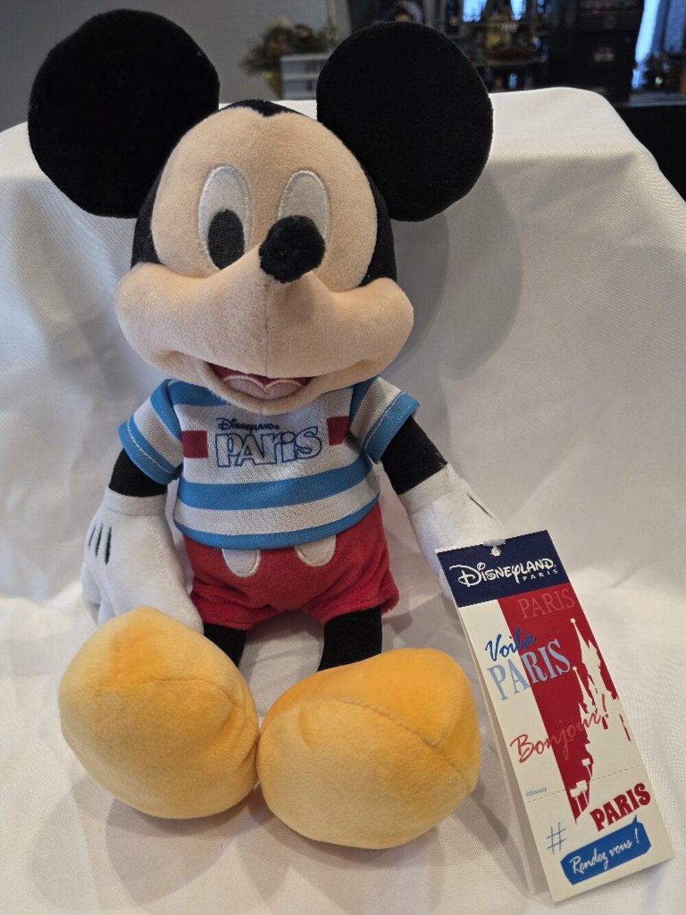 Disneyland Paris - Mickey Mouse Plush - NWT